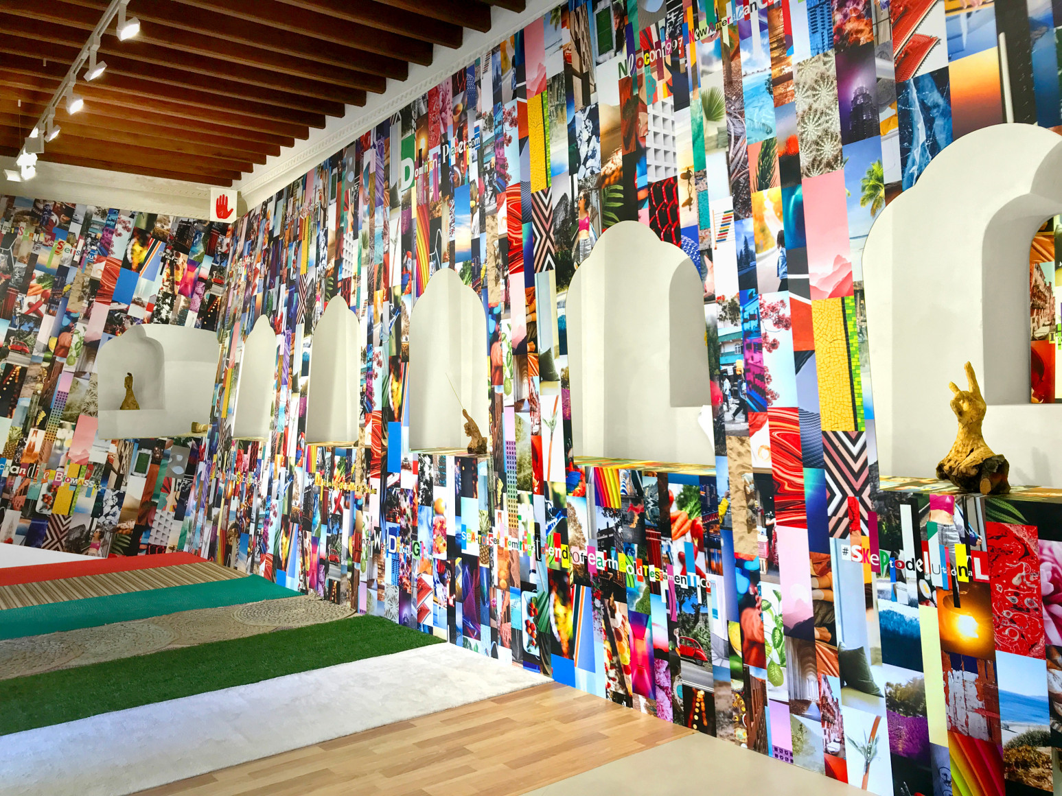 Alessandro Balteo-Yazbeck, Installation view at&nbsp;Making New Time, Sharjah Biennial 14, Sharjah, UAE, 2019