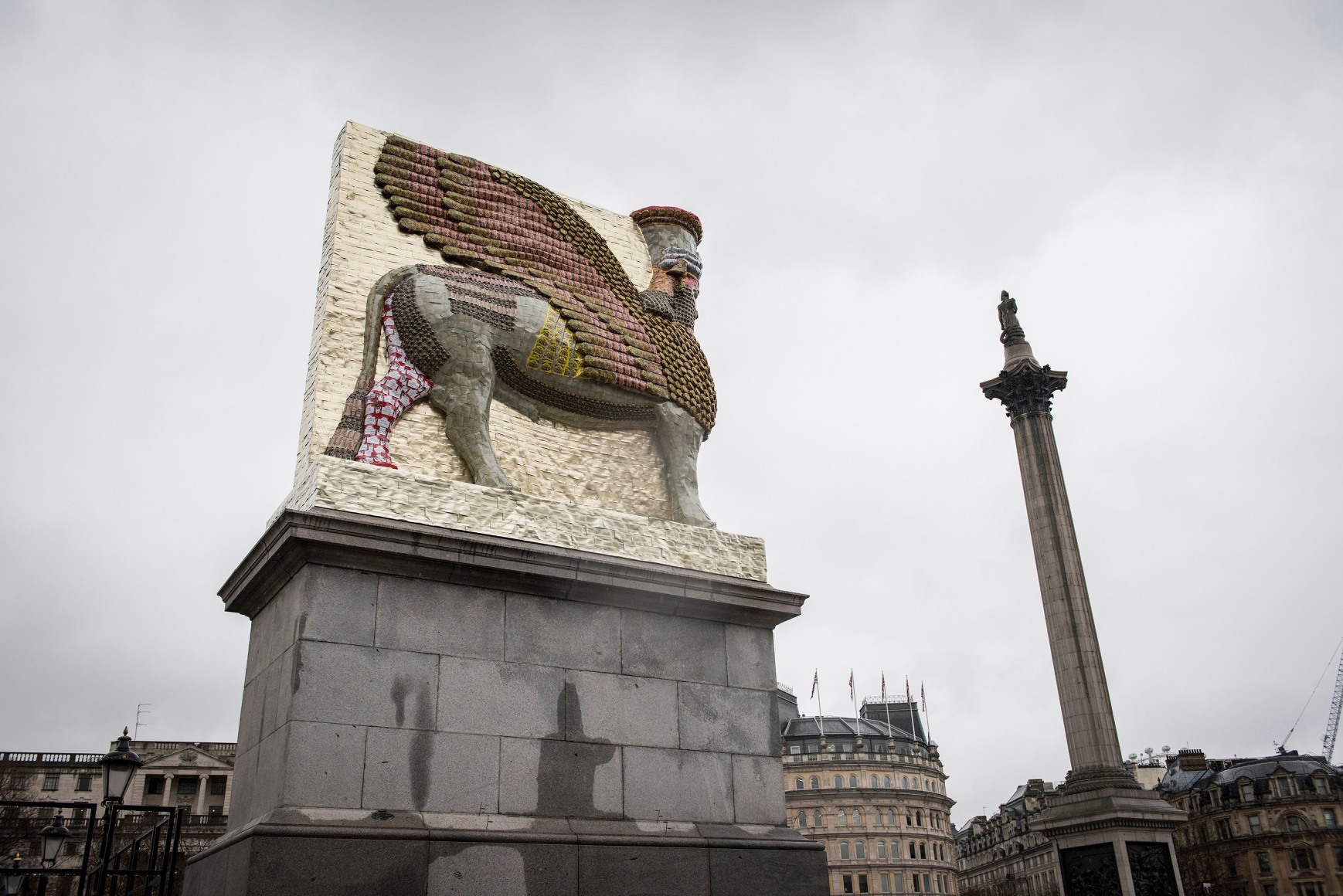 Michael Rakowitz, The invisible enemy should not exist (Lamassu of Nineveh), 2018