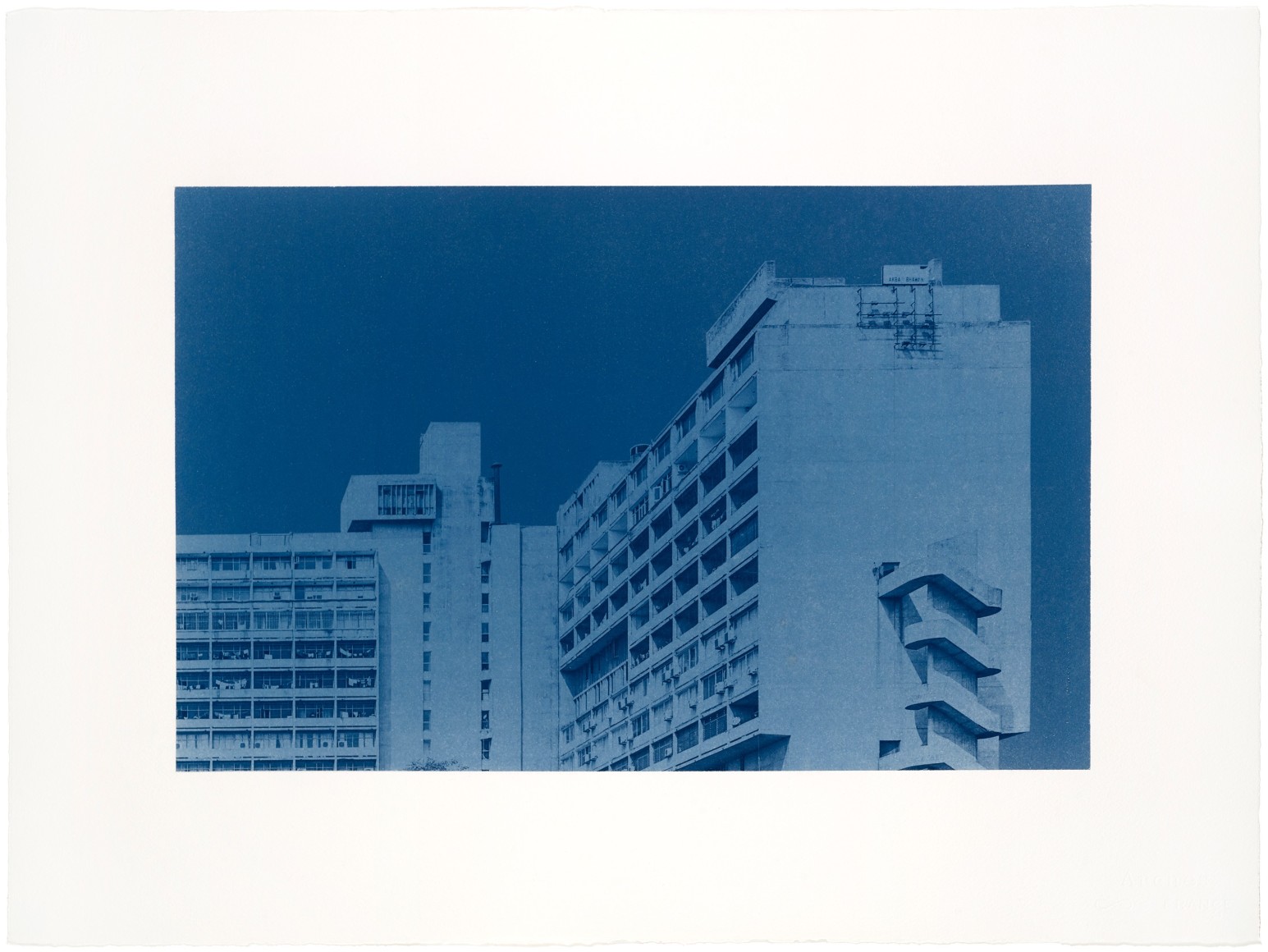 Seher Shah and Randhir Singh, Studies in Form, Akbar Bhavan (detail), 2018