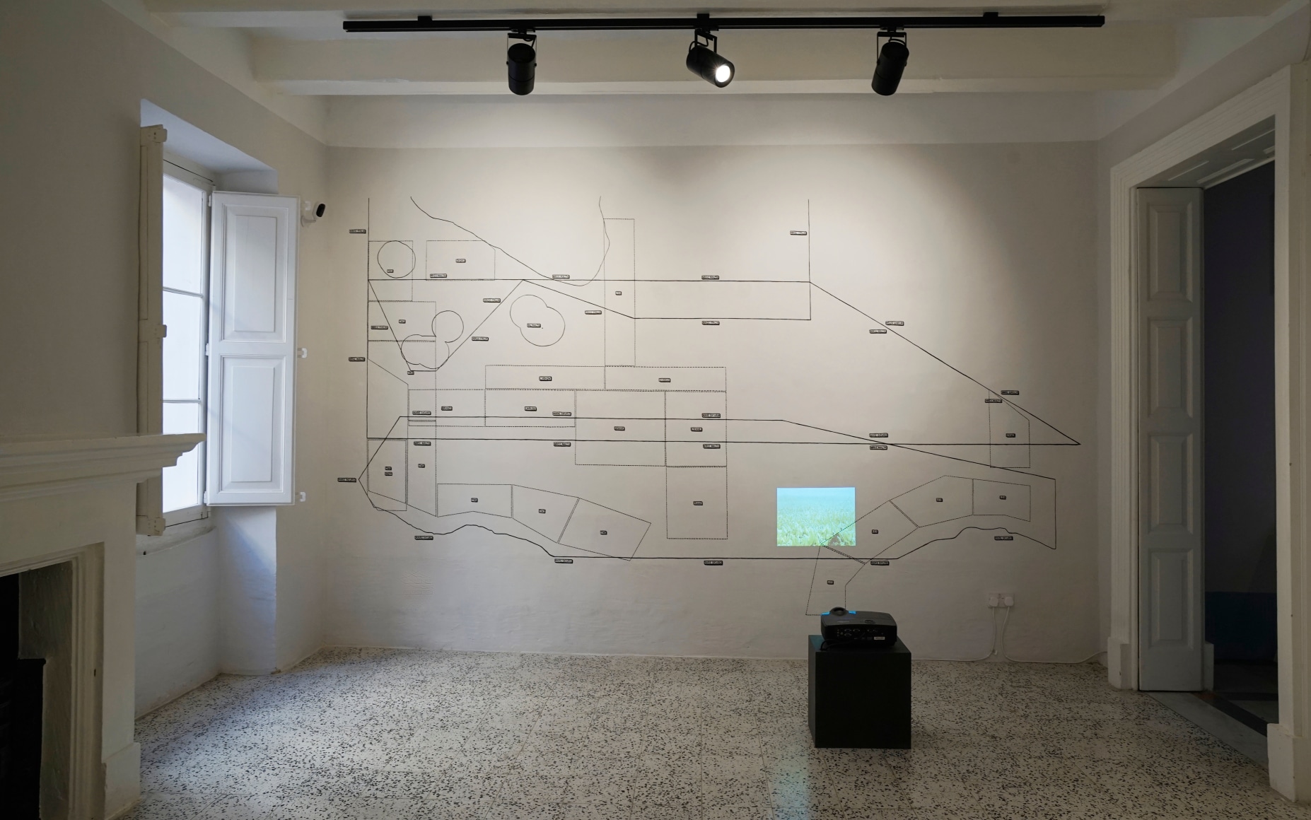 Rossella Biscotti, Three Works and A Script, Installation view at&nbsp;Blitz Valletta, Malta, 2019