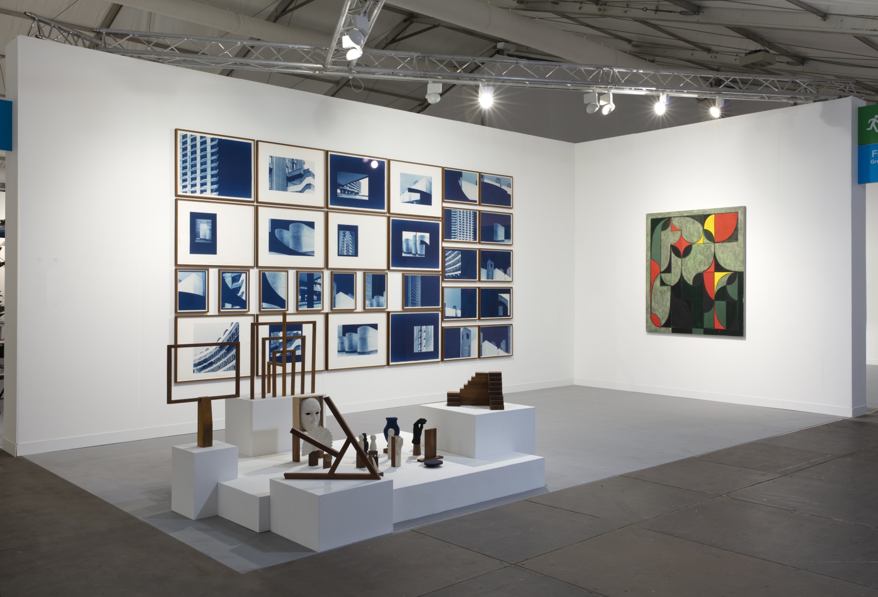 Installation view of Green Art Gallery, Dubai at Frieze London, 2019