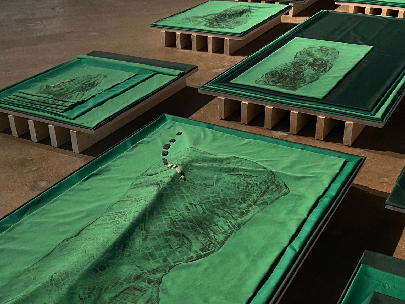 Hera Büyüktasçiyan, The Earthbound Whisperers (detail), 2023