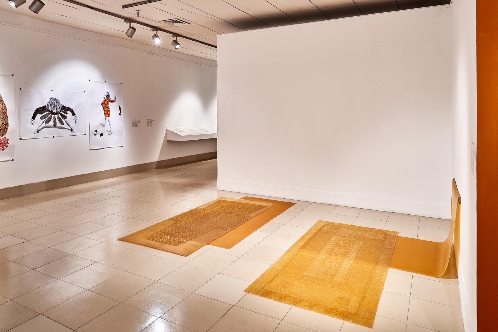 Installation view at Dhaka Art Summit, Dhaka, Bangladesh, 2020