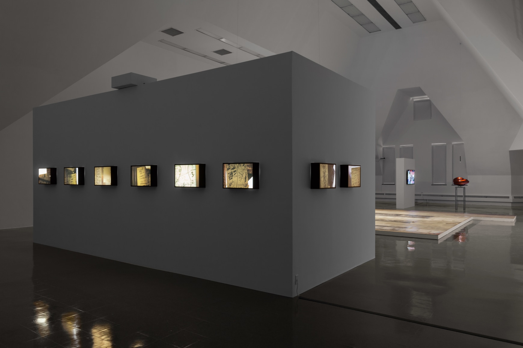 Shadi Habib Allah,&nbsp;Put to Rights, Installation view at at The Renaissance Society, Chicago, 2018