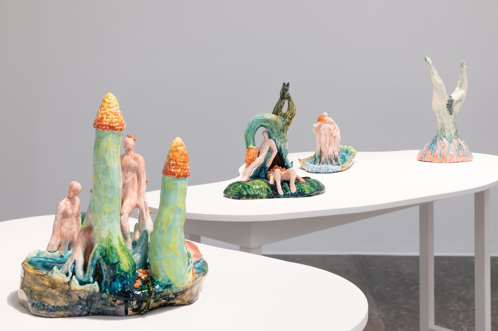 Strange Fruit, Dorsa Asadi, Installation view at Green Art Gallery, Dubai, 2023