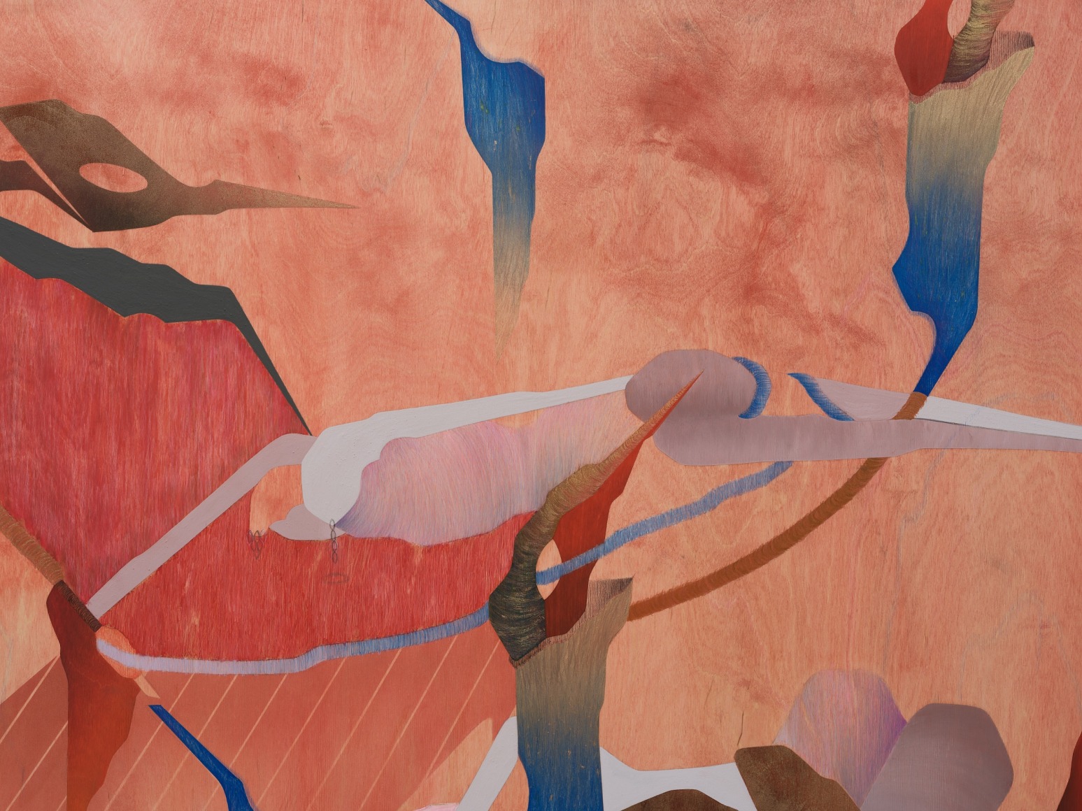 Maryam Hoseini, Bruised Cosmos (detail), 2025