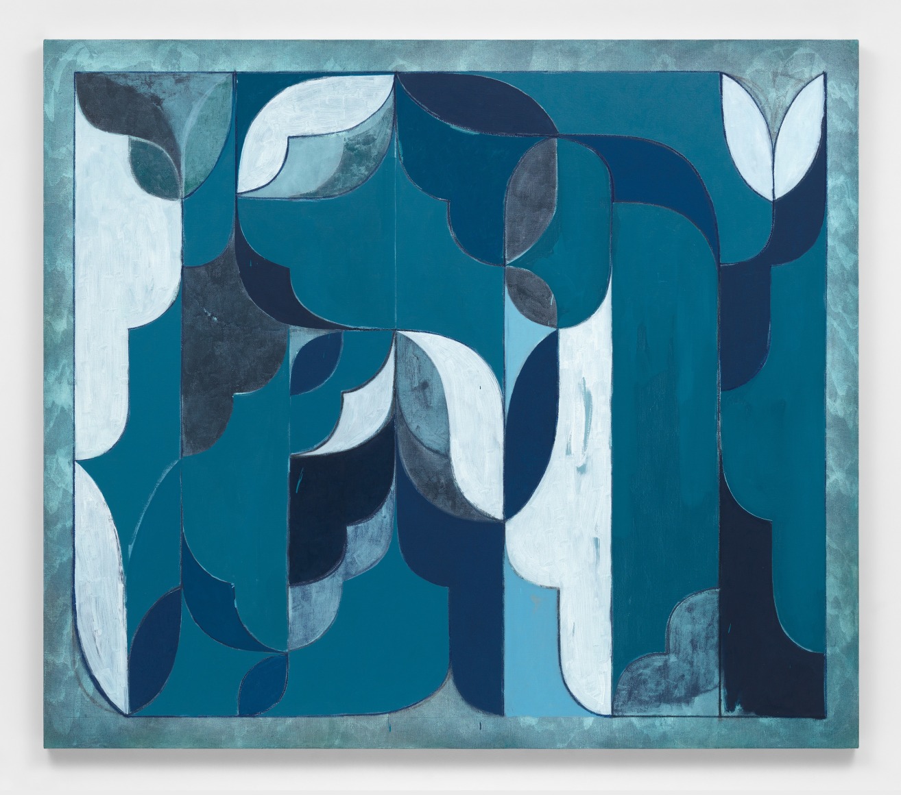 Kamrooz Aram, Untitled (Arabesque Composition), 2020