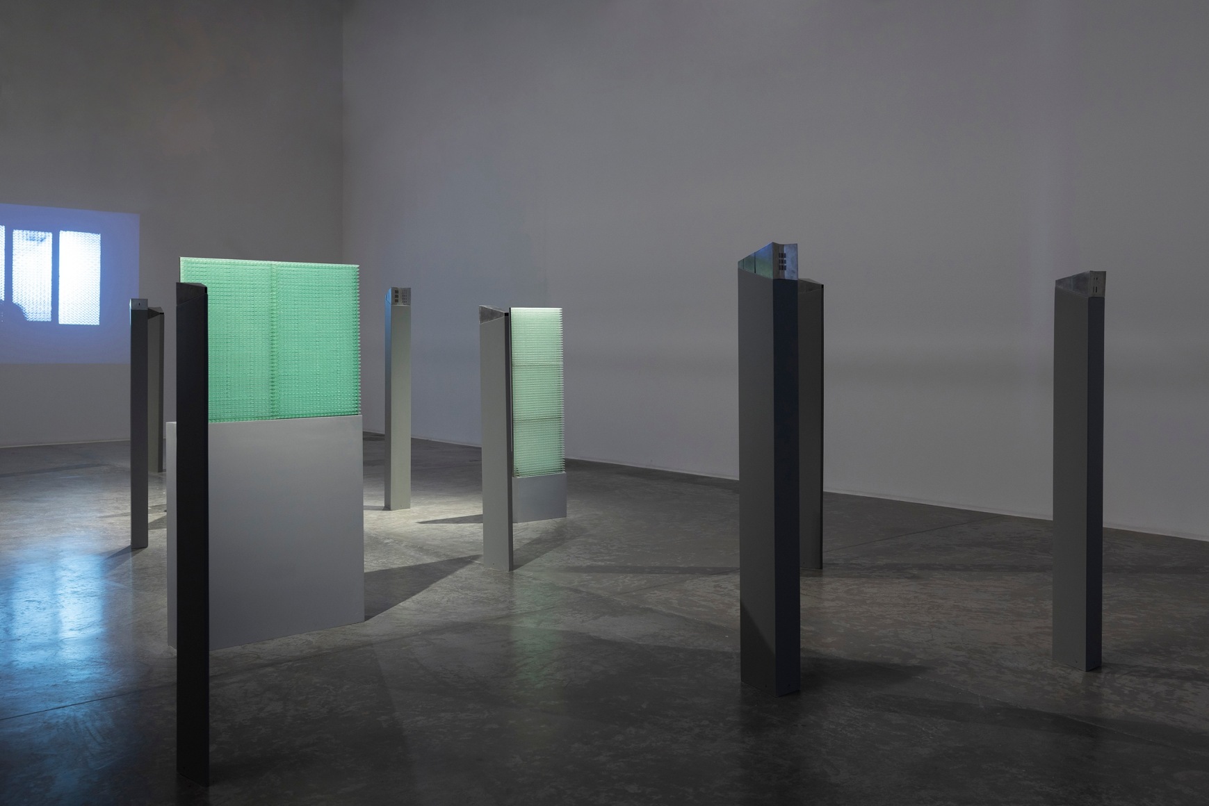 Instruments of Viewing and Obscurity, Nazgol Ansarinia, Installation view at Green Art Gallery, Dubai, 2025