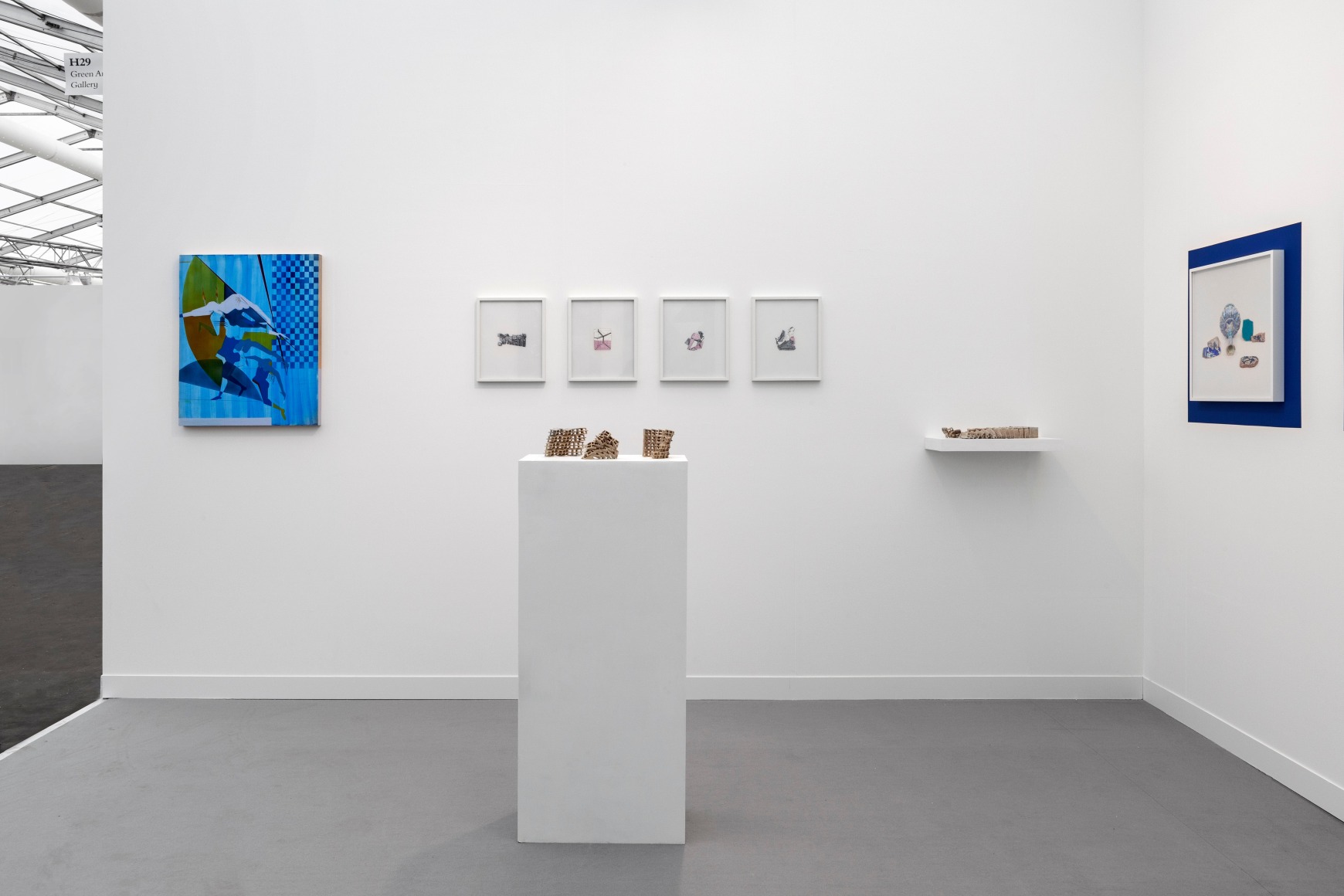Installation view of Green Art Gallery, Dubai&nbsp;at Frieze London, 2018