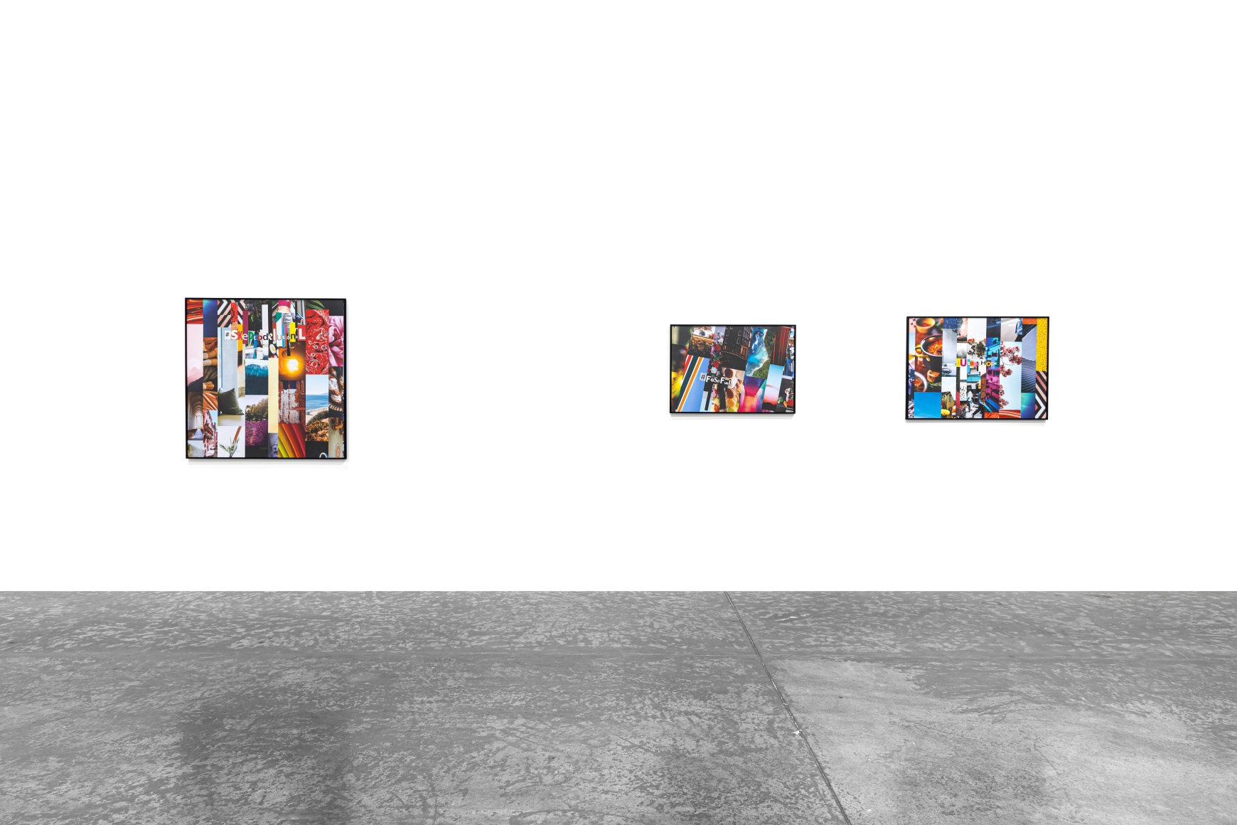 Installation view at Green Art Gallery, Dubai, 2020