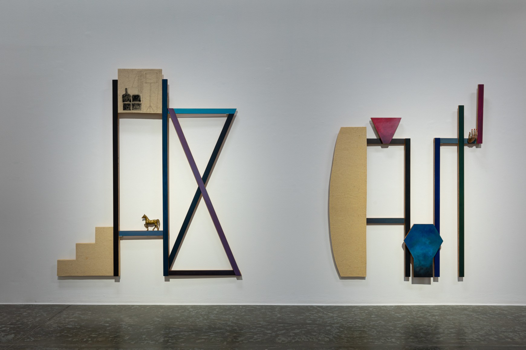 Sleepwalk, Ana Mazzei, Installation view at Green Art Gallery, Dubai, 2021