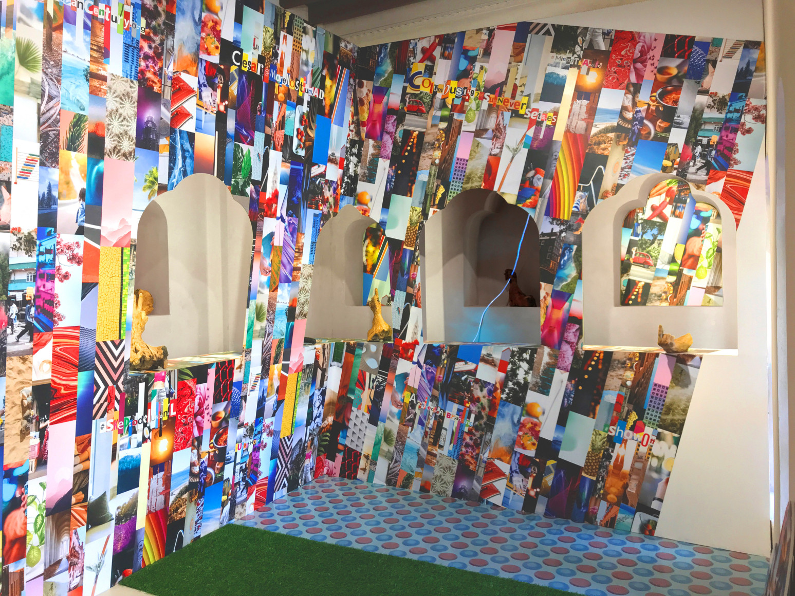 Alessandro Balteo-Yazbeck, Installation view at&nbsp;Making New Time, Sharjah Biennial 14, Sharjah, UAE, 2019