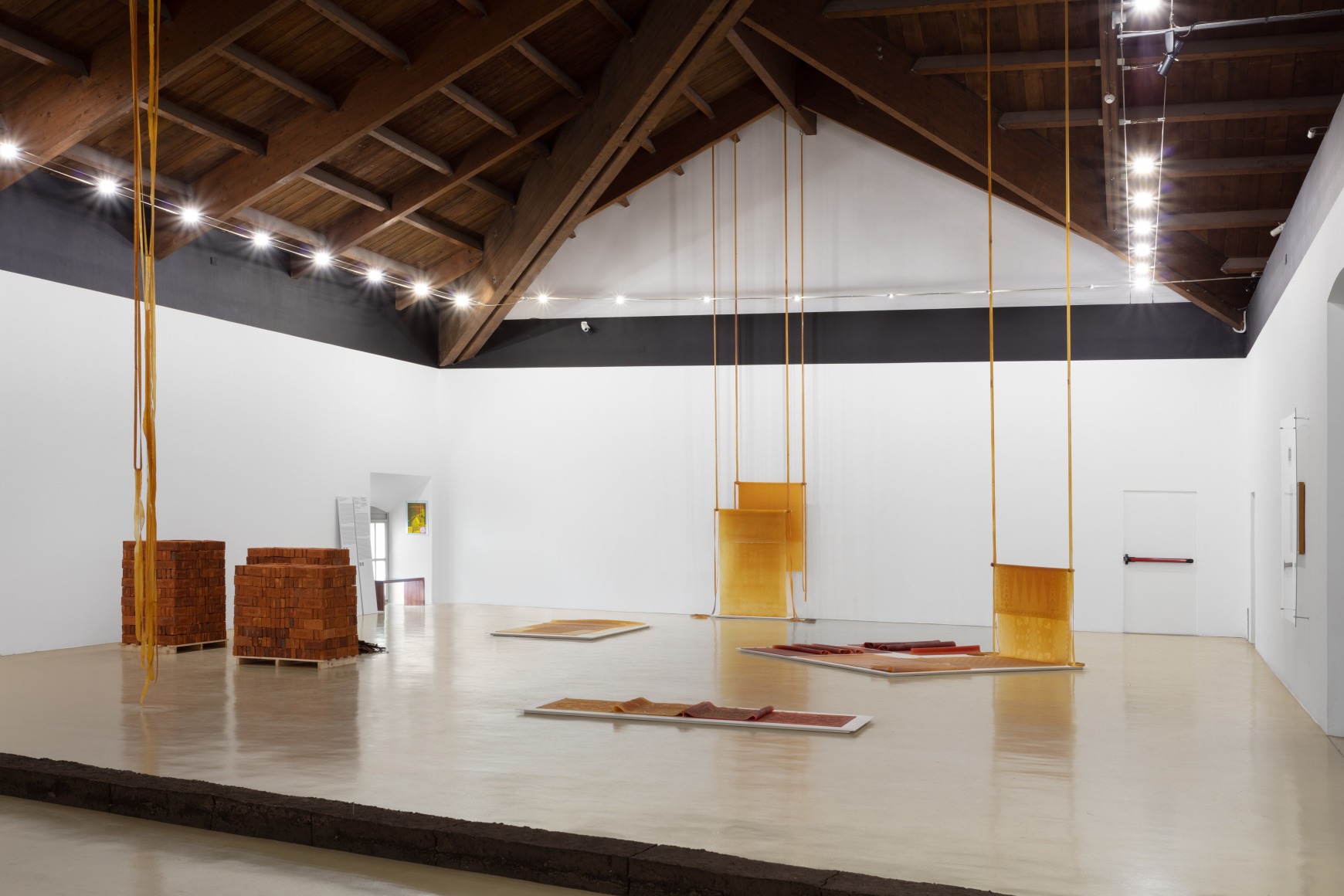 Rossella Biscotti, Title One, I dreamt, Clara and other stories, Installation view at&nbsp;Castello di Rivoli, Turin, Italy, 2024