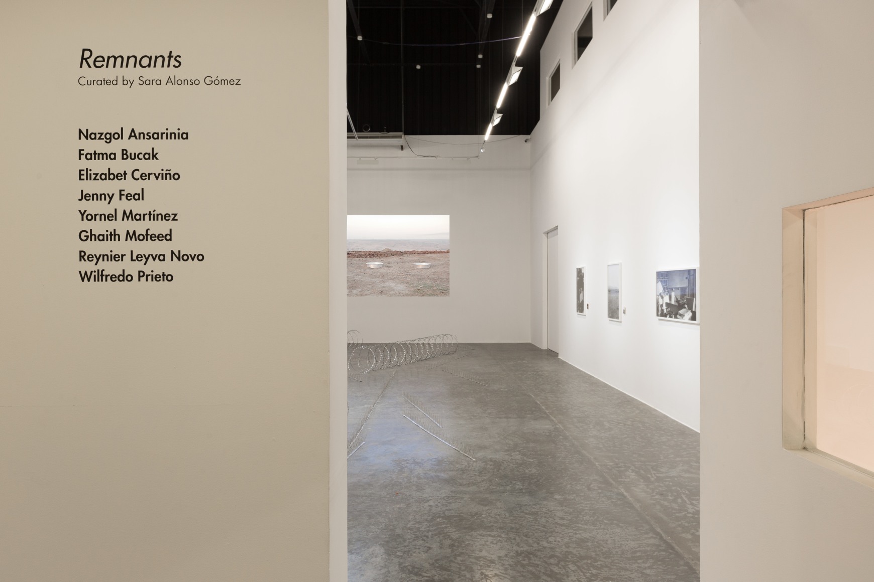 Remnants, Installation view at Green Art Gallery, Dubai, 2018