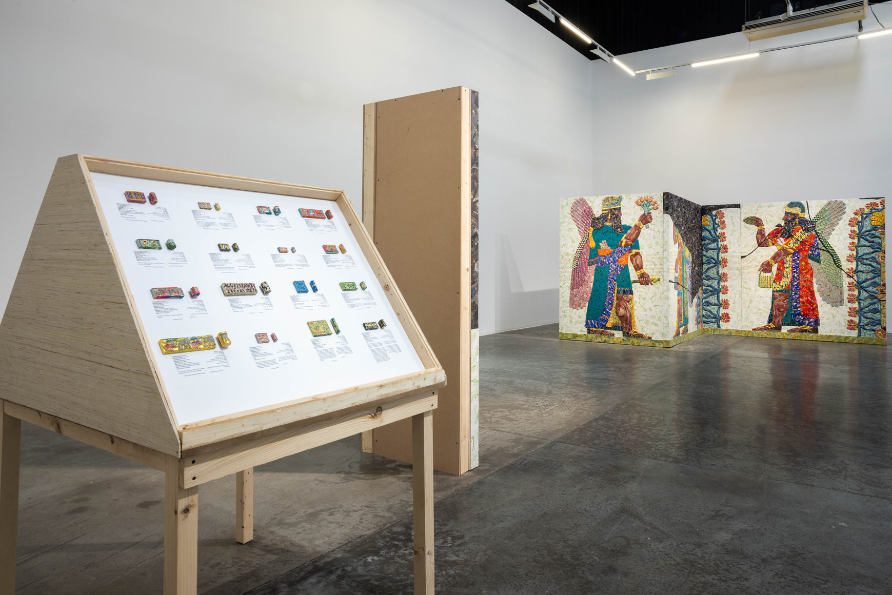 Installation view at Green Art Gallery, Dubai, 2022