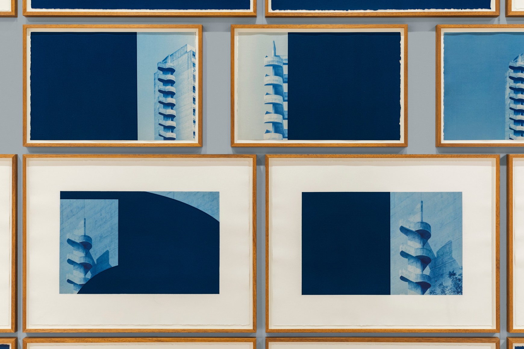 Seher Shah and Randhir Singh, Studies in Form, Akbar Bhavan (detail), 2018