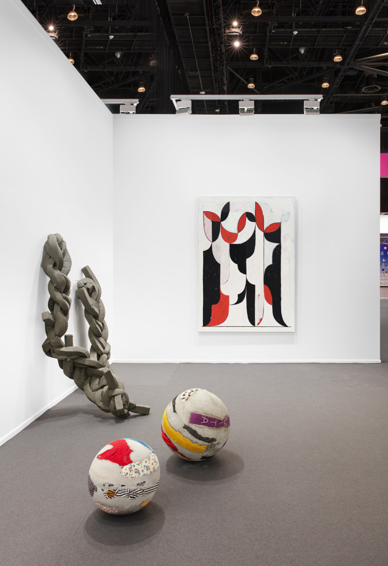 Installation view of Green Art Gallery, Dubai at Art Dubai 2022