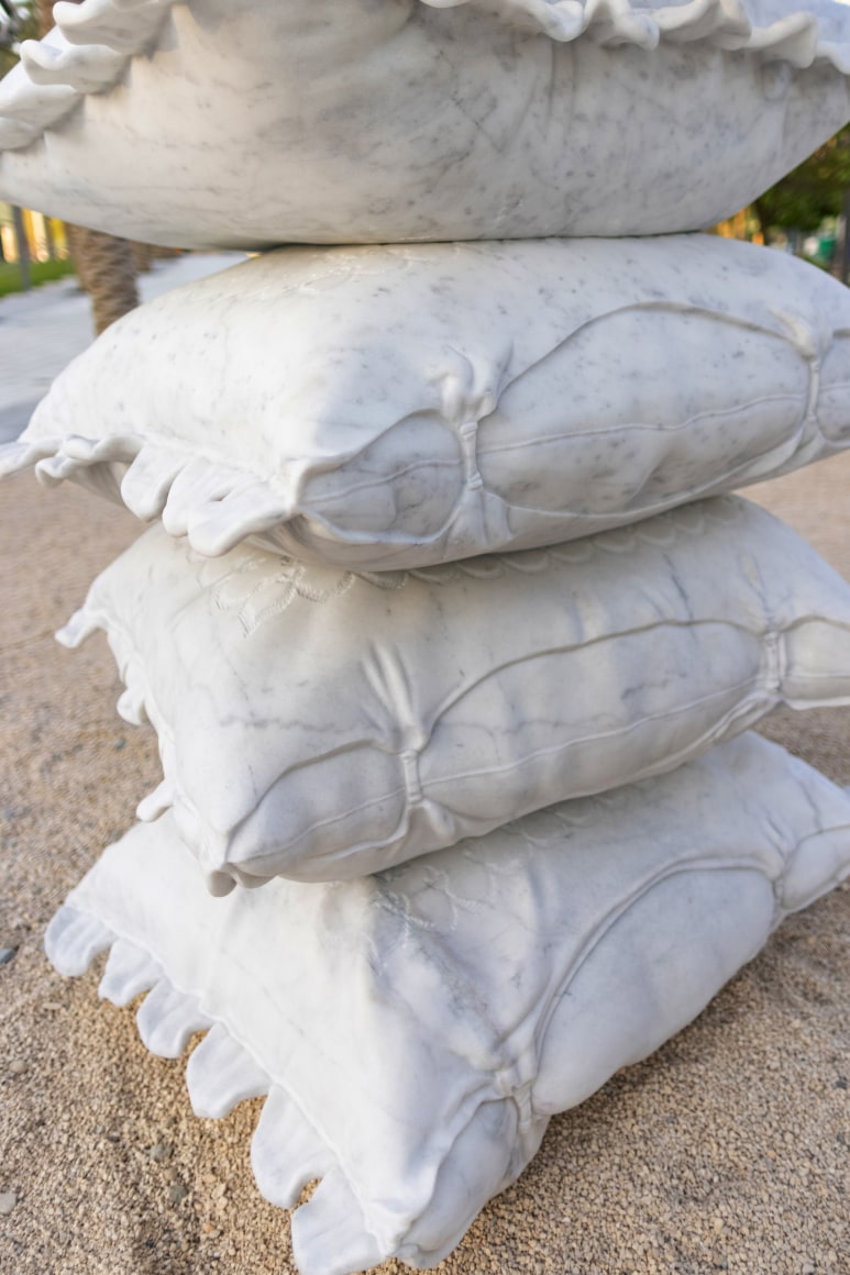 Afra Al Dhaheri,&nbsp;Pillow Fort Playground&nbsp;(نلعب بيت؟) (detail), 2021