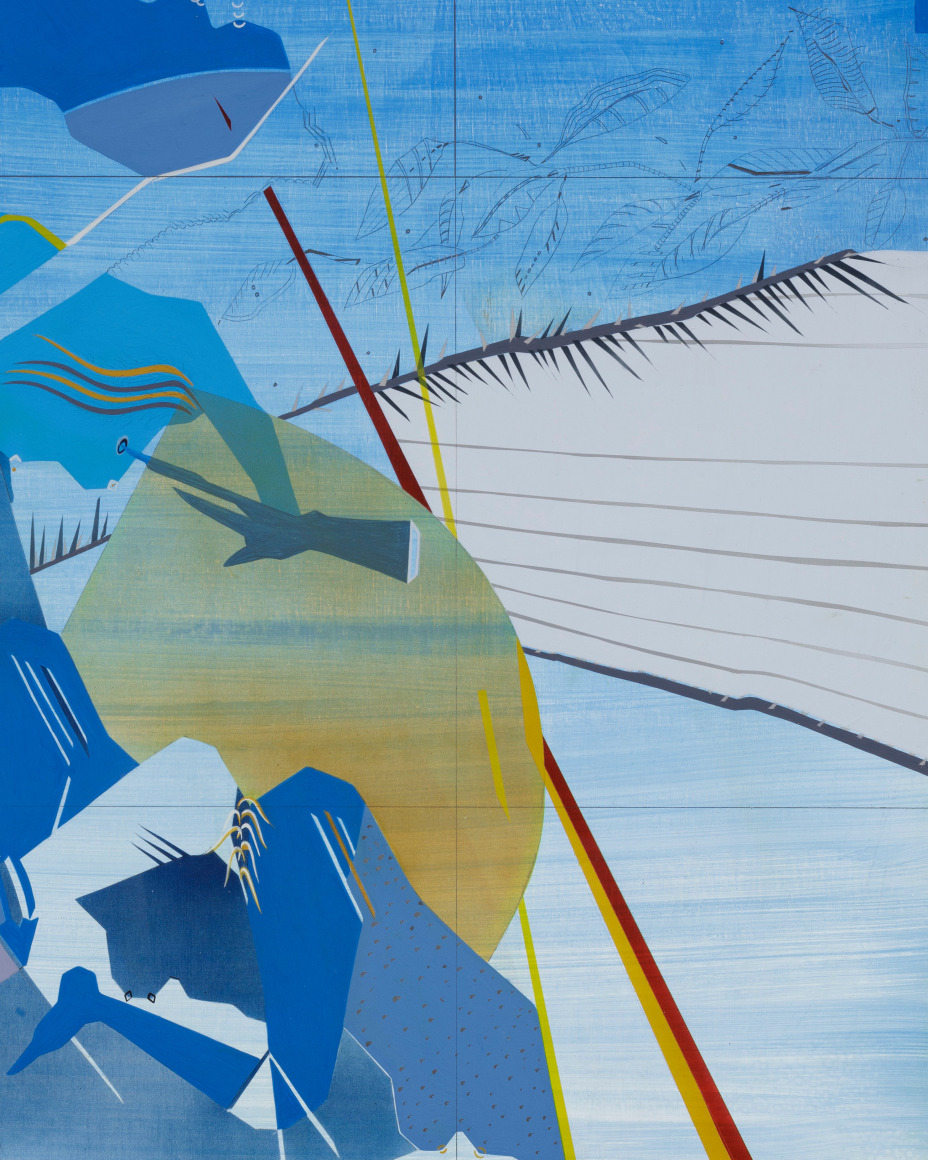 Maryam Hoseini,&nbsp;Sequences of Women With Long Tails (7) (detail), 2018