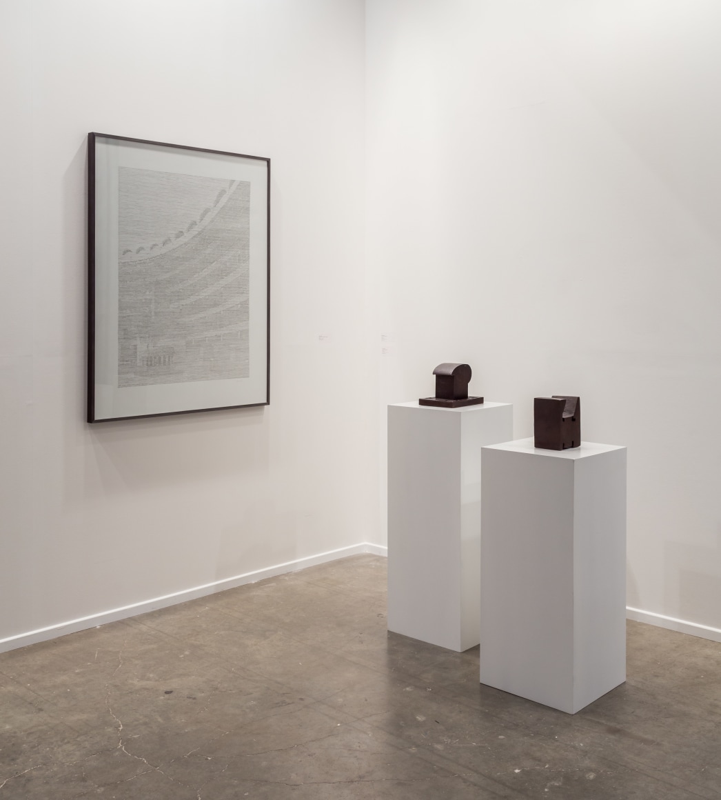 Installation view of Green Art Gallery, Dubai&nbsp;at&nbsp;Art Dubai, 2017