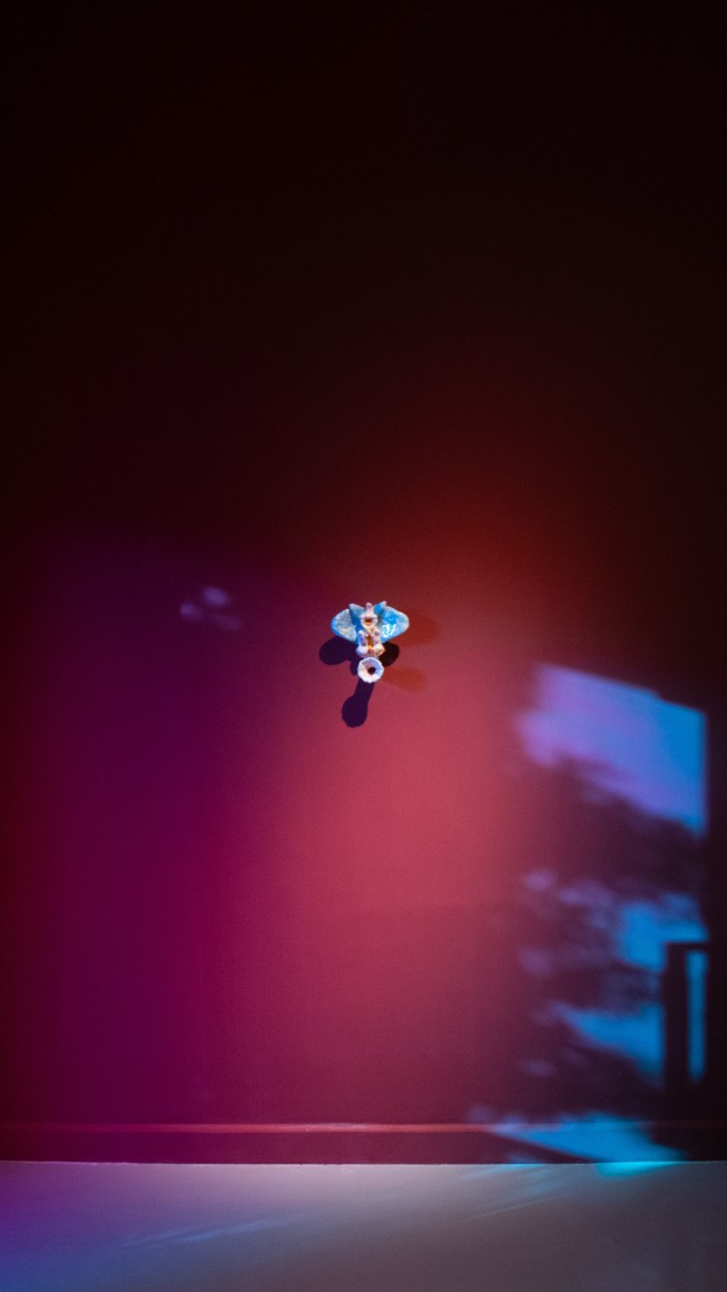 Dorsa Asadi, The scream of Lady Orchid, 2024, Installation view at&nbsp;In your dreams/في أحلامك/مگه خوابشو ببینی, Bayt Al Mamzar, Dubai, 2024