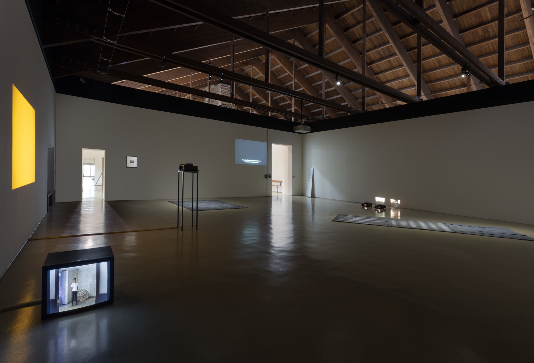 Rossella Biscotti, Title One, I dreamt, Clara and other stories, Installation view at&nbsp;Castello di Rivoli, Turin, Italy, 2024