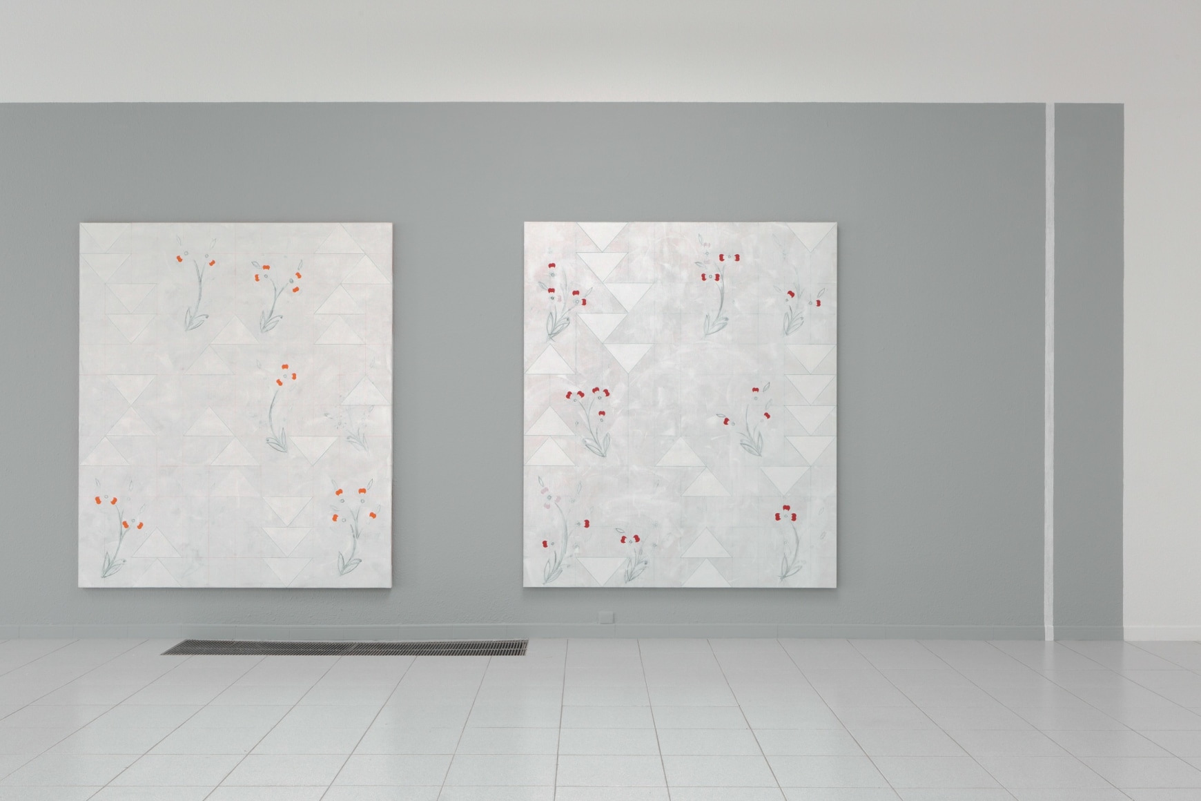 Ornament for Indifferent Architecture,&nbsp;Kamrooz Aram, Installation view at&nbsp;Museum Dhondt-Dhaenens, Deurle, Belgium,&nbsp;2017