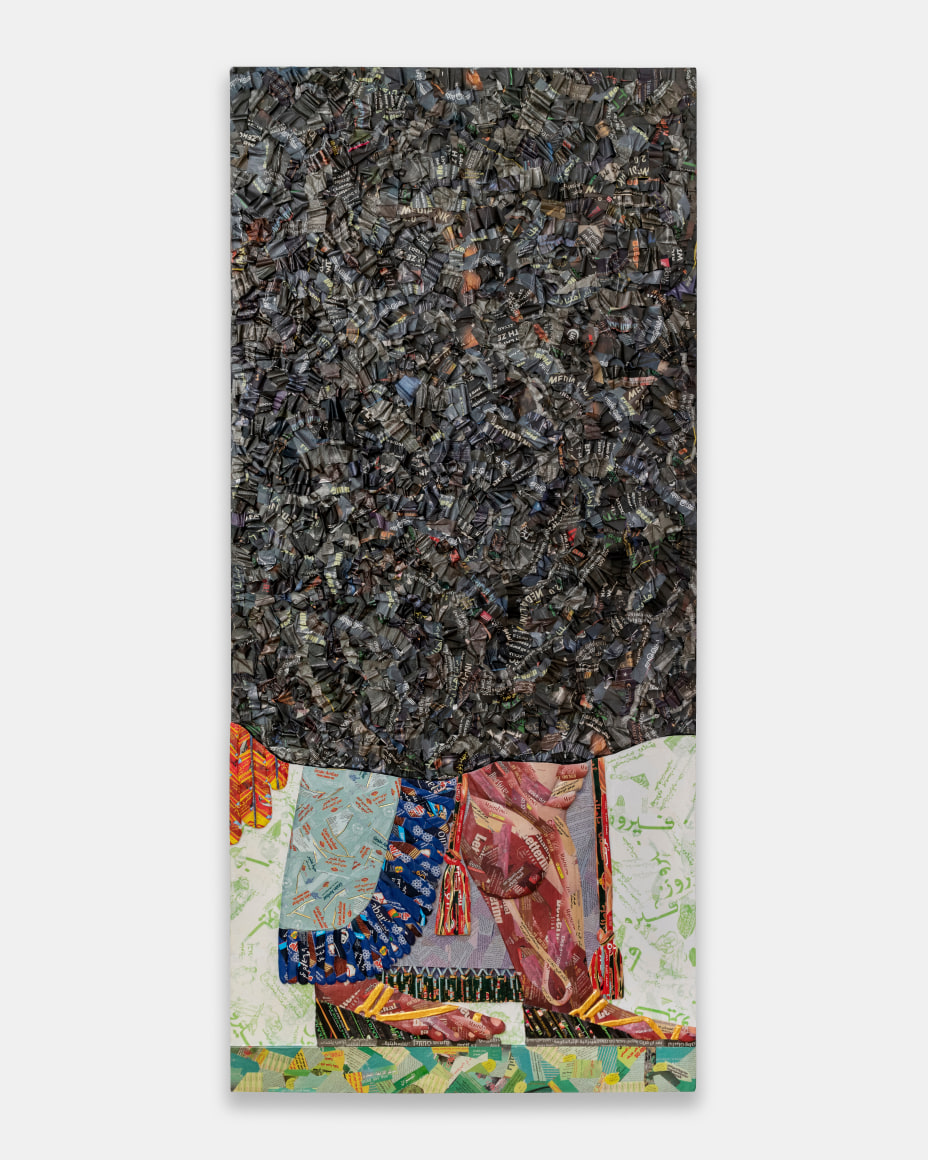 Michael Rakowitz, The invisible enemy should not exist (Section 1, Room S, Northwest Palace of Nimrud) Panel S-5 Right, 2021