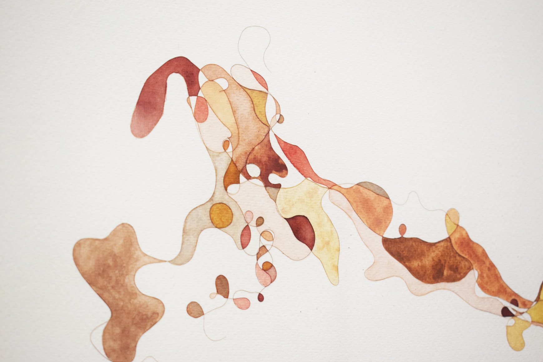 Afra Al Dhaheri, Hair Drawing 4&nbsp;(detail), 2019