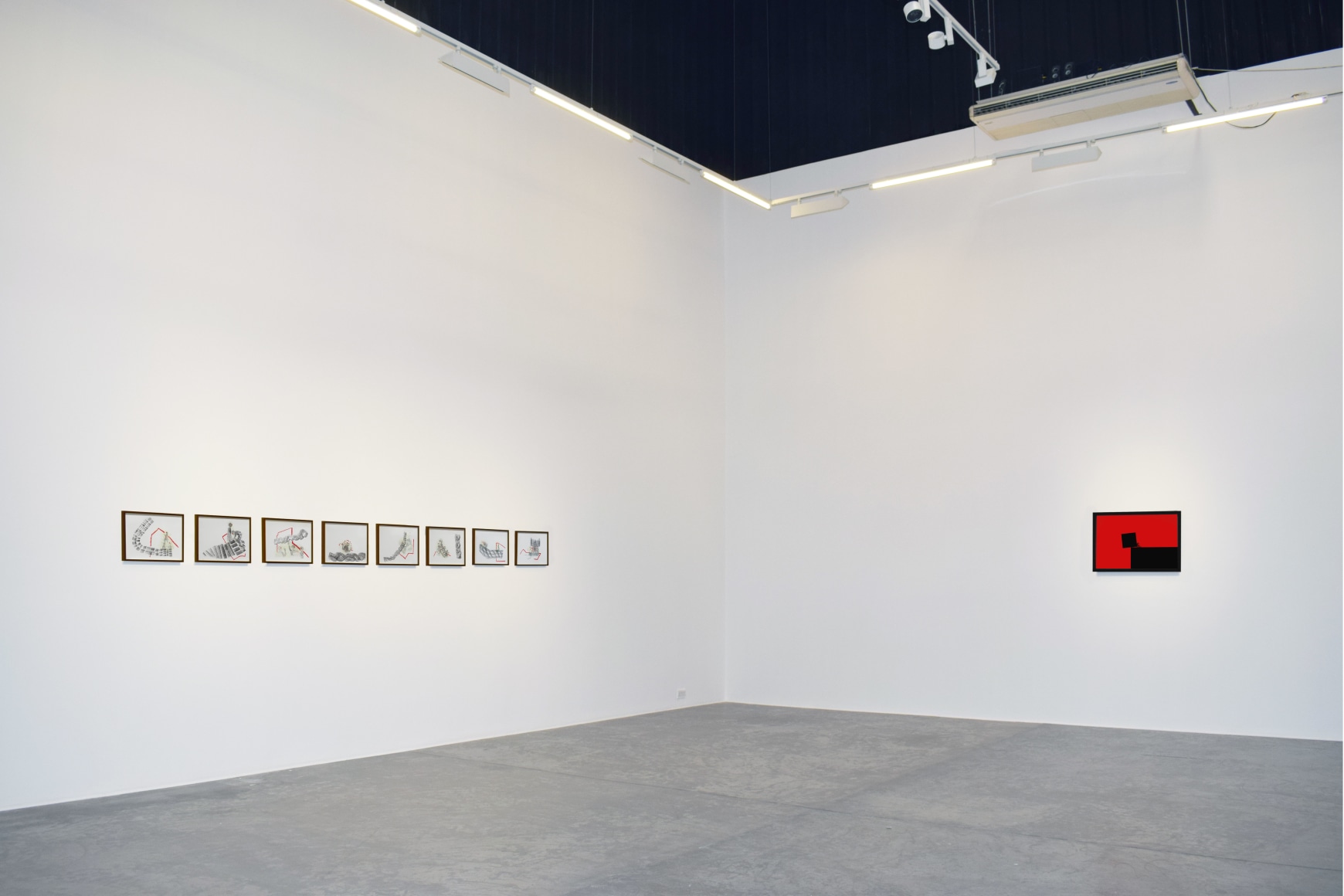 Installation view at Green Art Gallery, Dubai, 2021