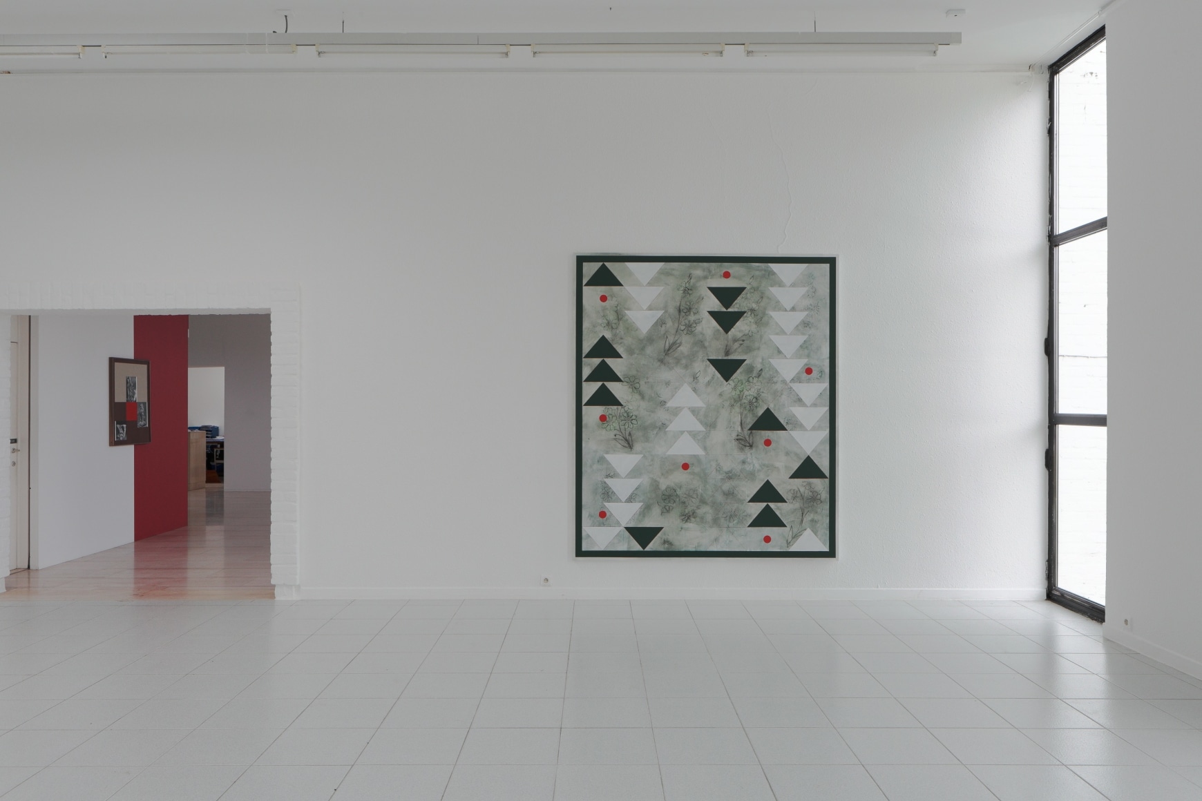 Ornament for Indifferent Architecture,&nbsp;Kamrooz Aram, Installation view at&nbsp;Museum Dhondt-Dhaenens, Deurle, Belgium,&nbsp;2017