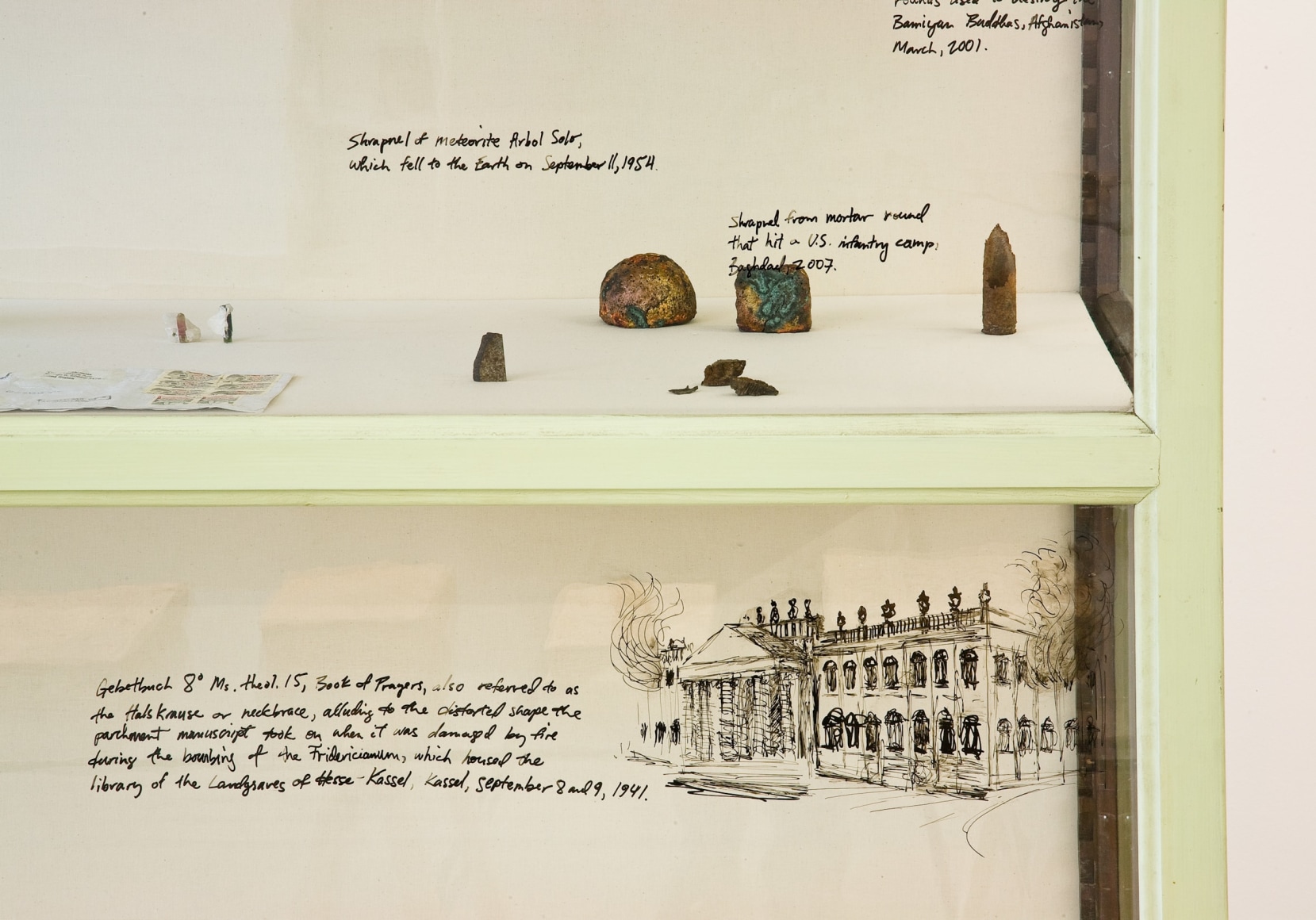 Michael Rakowitz, What dust will rise? (detail), 2012