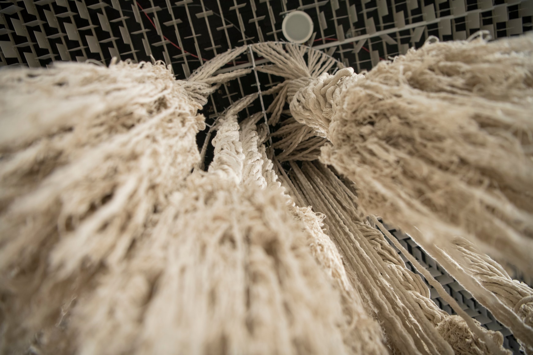 Afra Al Dhaheri, End of A School Braid (detail), 2021