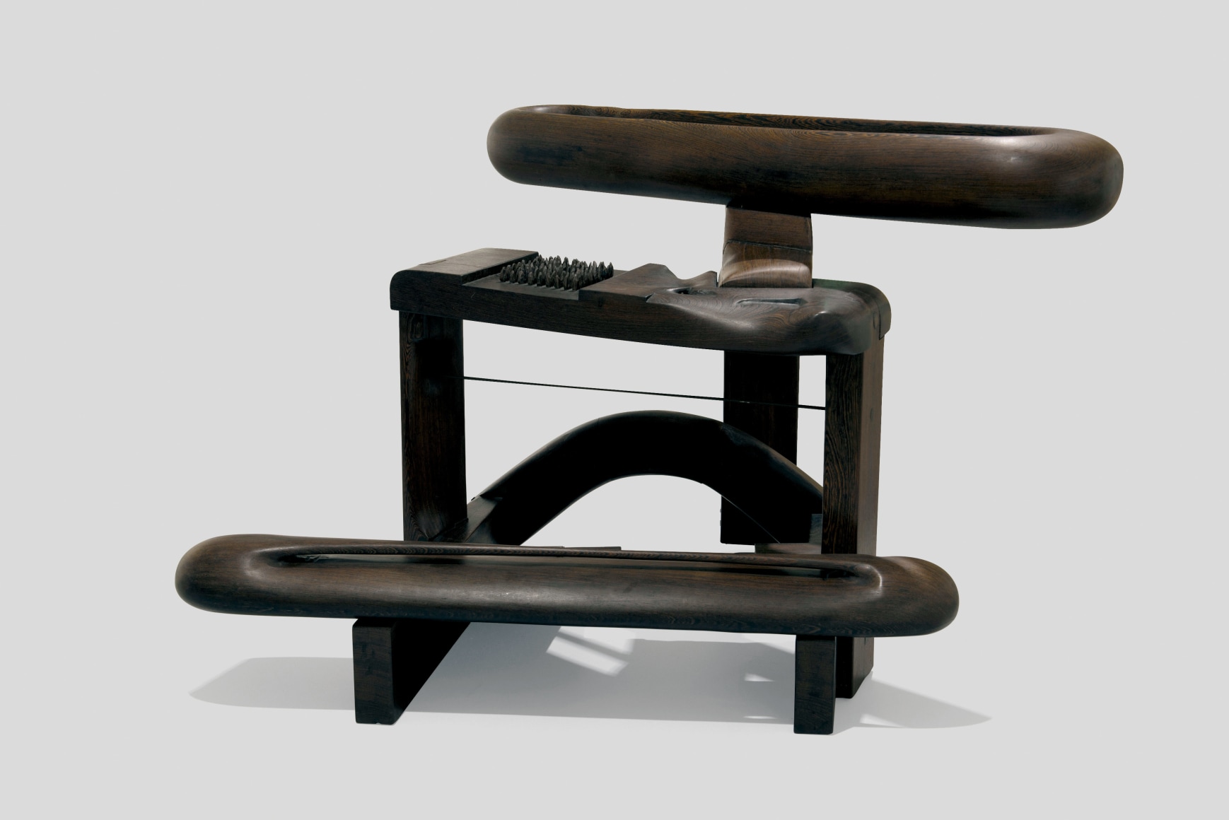Chaouki Choukini,&nbsp;Piano, 1978 - 1979, Wangu&eacute;/Wenge, 103 x 144 x 143 cm