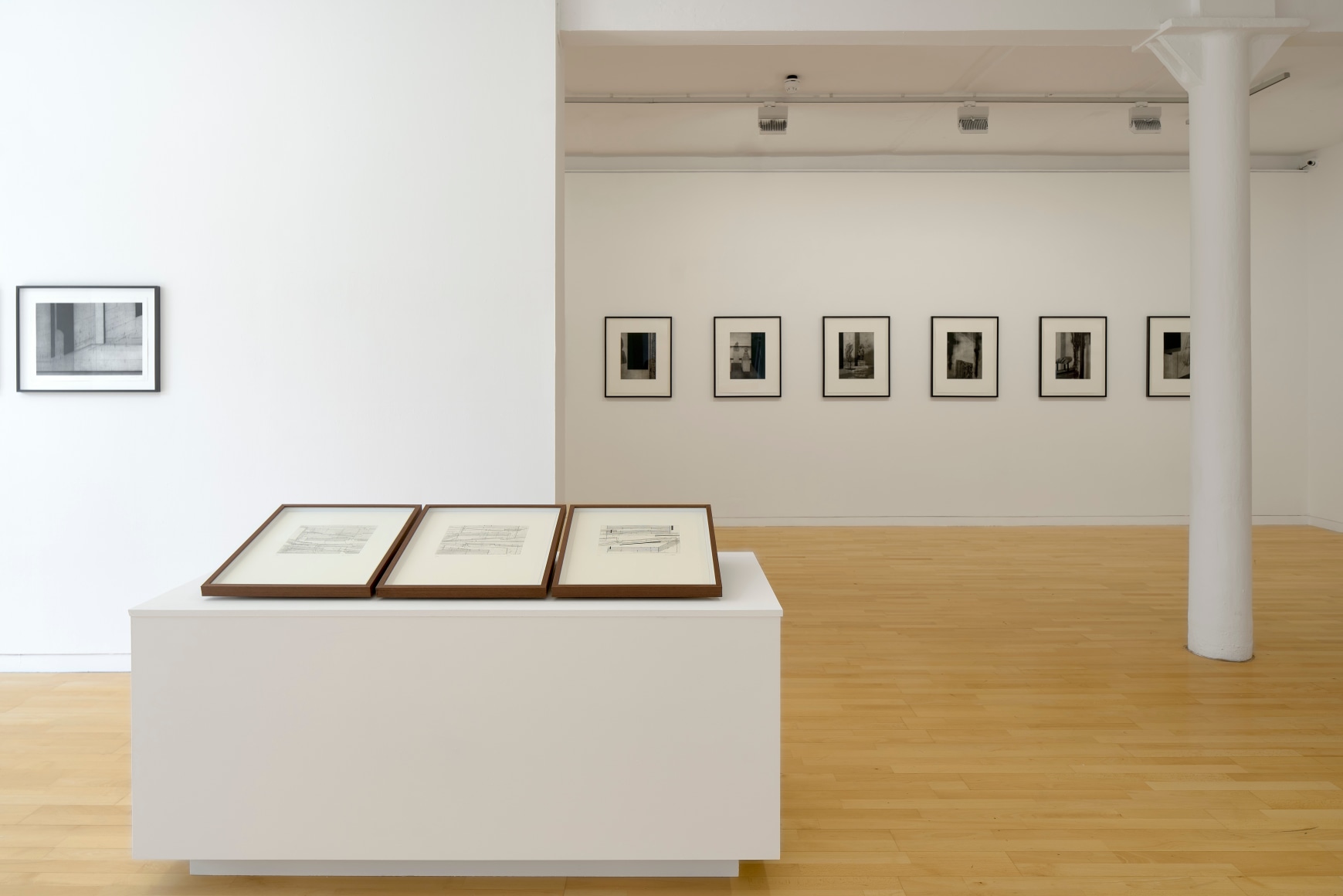 The Weight of Air and Memory, Seher Shah, Installation view at&nbsp;Glasgow Print Studio, Glasgow, Scotland, 2023