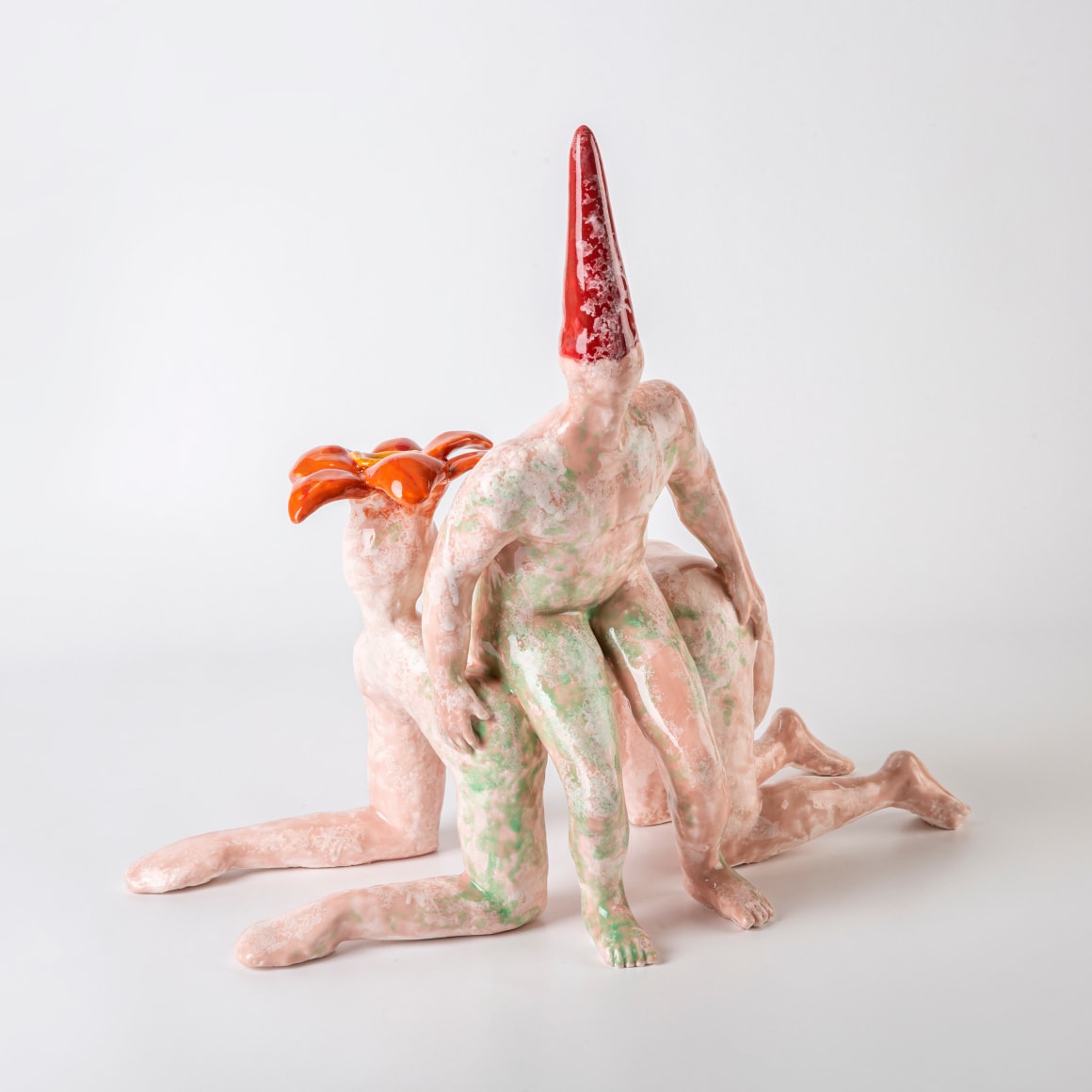 Dorsa Asadi, Genesis of the sugarman, 2021, Ceramics, 46 x 40x 20 cm