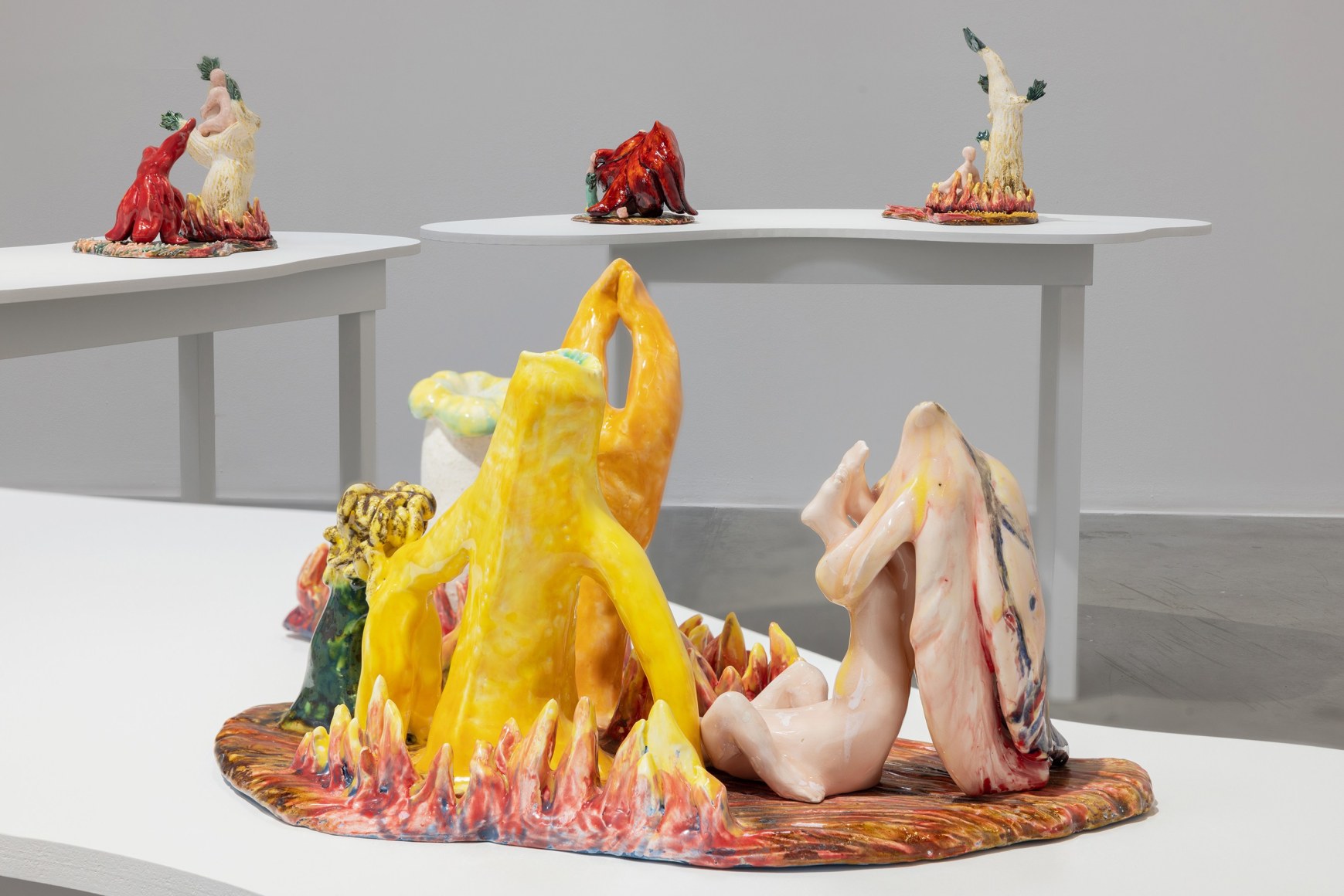 Strange Fruit, Dorsa Asadi, Installation view at Green Art Gallery, Dubai, 2023