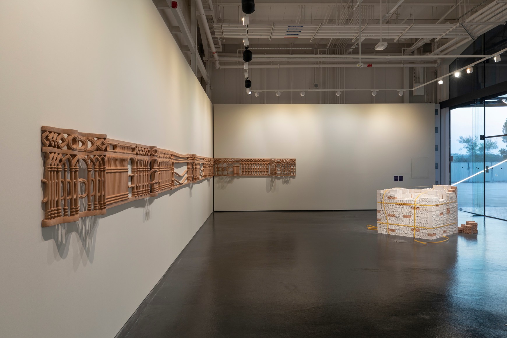 Solid Void, Asma Belhamar, Installation view at 421, Abu Dhabi, UAE, 2023