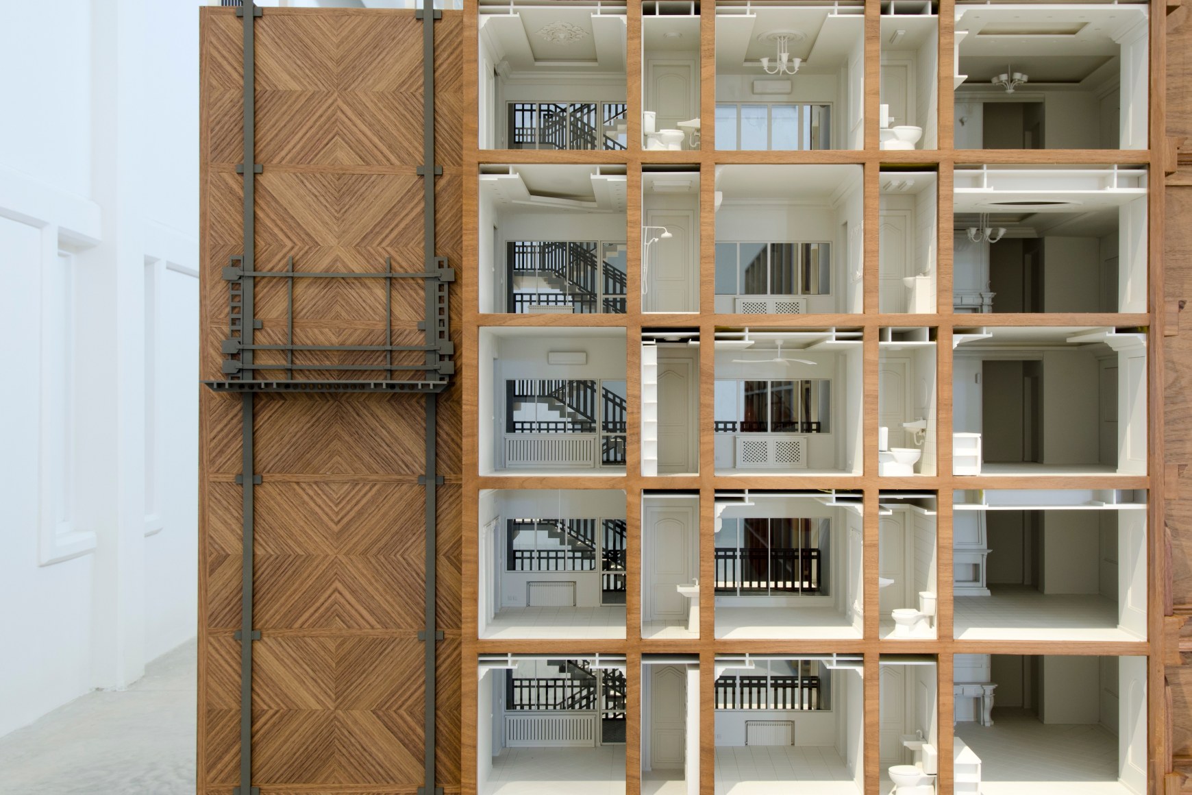 Nazgol Ansarinia,&nbsp;Revolution Begins at Home, Installation view at Sharjah Architecture Triennial, UAE, 2019