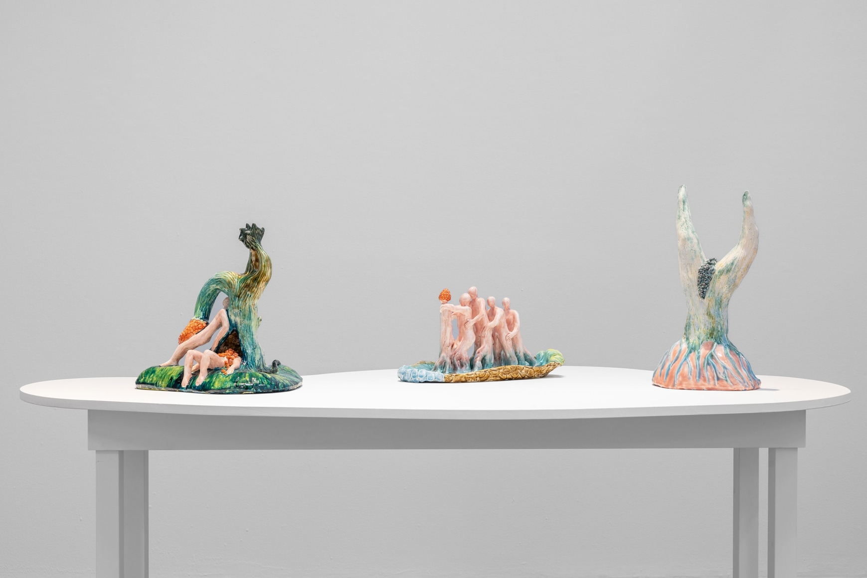 Strange Fruit, Dorsa Asadi, Installation view at Green Art Gallery, Dubai, 2023