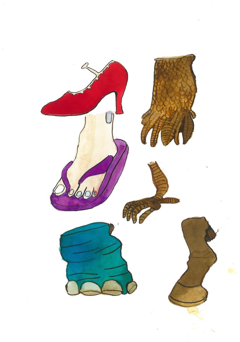 Christine Rebet, Monk Walk, 2019