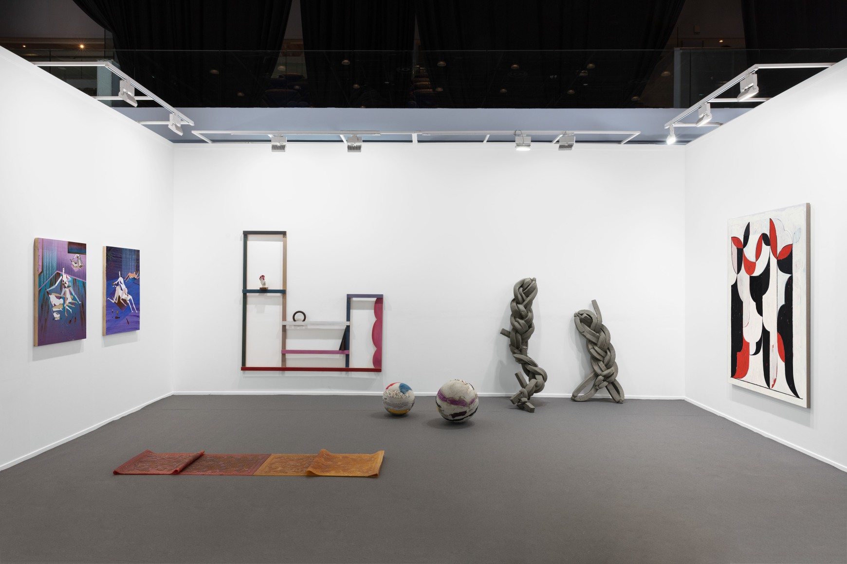 Installation view of Green Art Gallery, Dubai at Art Dubai 2022