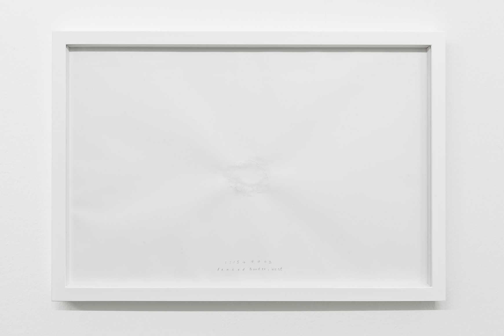 Shilpa Gupta, Olive Tree 1:1547703, 2013, Drawing with threads,&nbsp;Ed. of 6