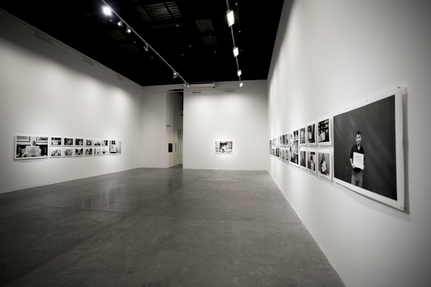 The Resurrection,&nbsp;Jaber Al Azmeh,&nbsp;Installation view at Green Art Gallery, 2014