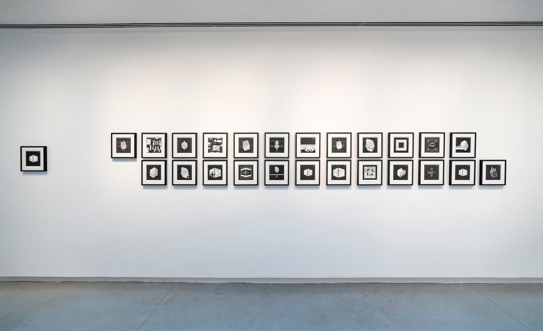 Seher Shah, The Black Star Project, 2007, Portfolio of 25 Archival Giclee Print, 17.78 x 17.78 cm