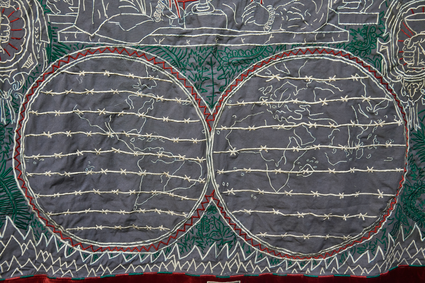 Cian Dayrit,&nbsp;Which Border Do You Subscribe To&nbsp;(detail), 2021