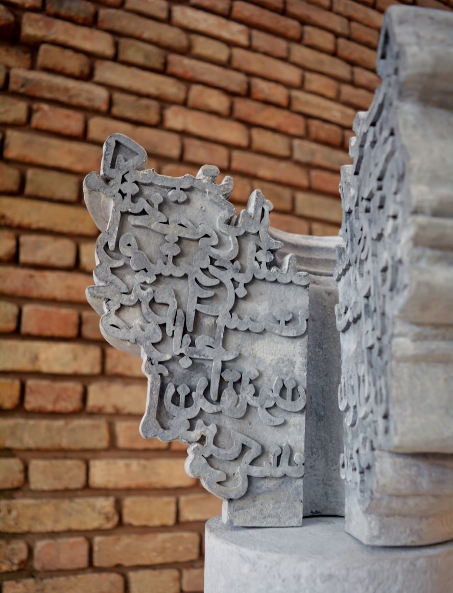 Nazgol Ansarinia, Article 47, Pillars (detail), 2015