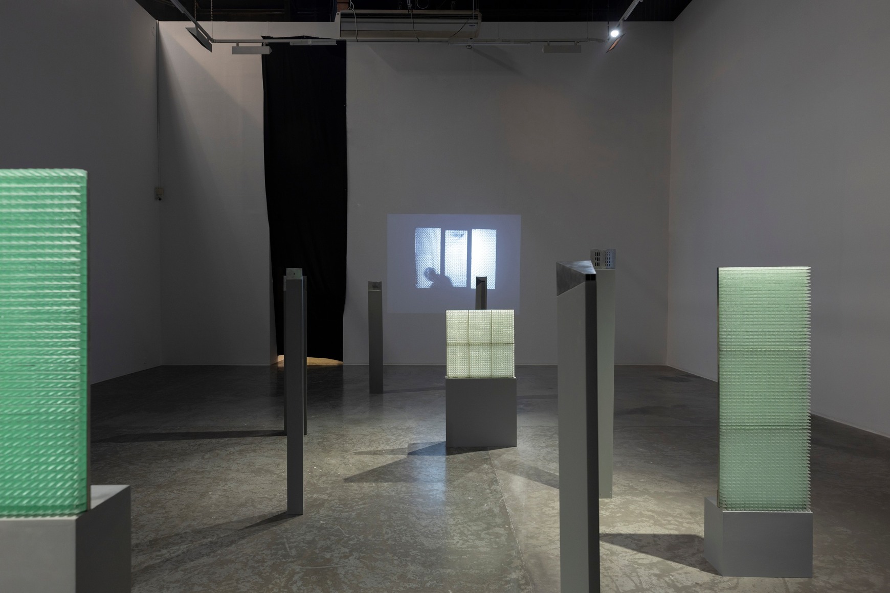 Instruments of Viewing and Obscurity, Nazgol Ansarinia, Installation view at Green Art Gallery, Dubai, 2025