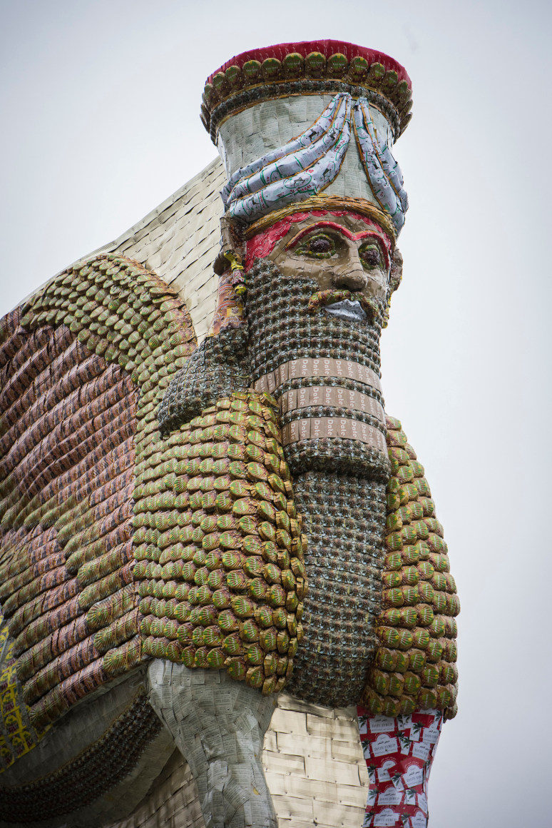 Michael Rakowitz,&nbsp;The invisible enemy should not exist (Lamassu of Nineveh) (detail),&nbsp;2018