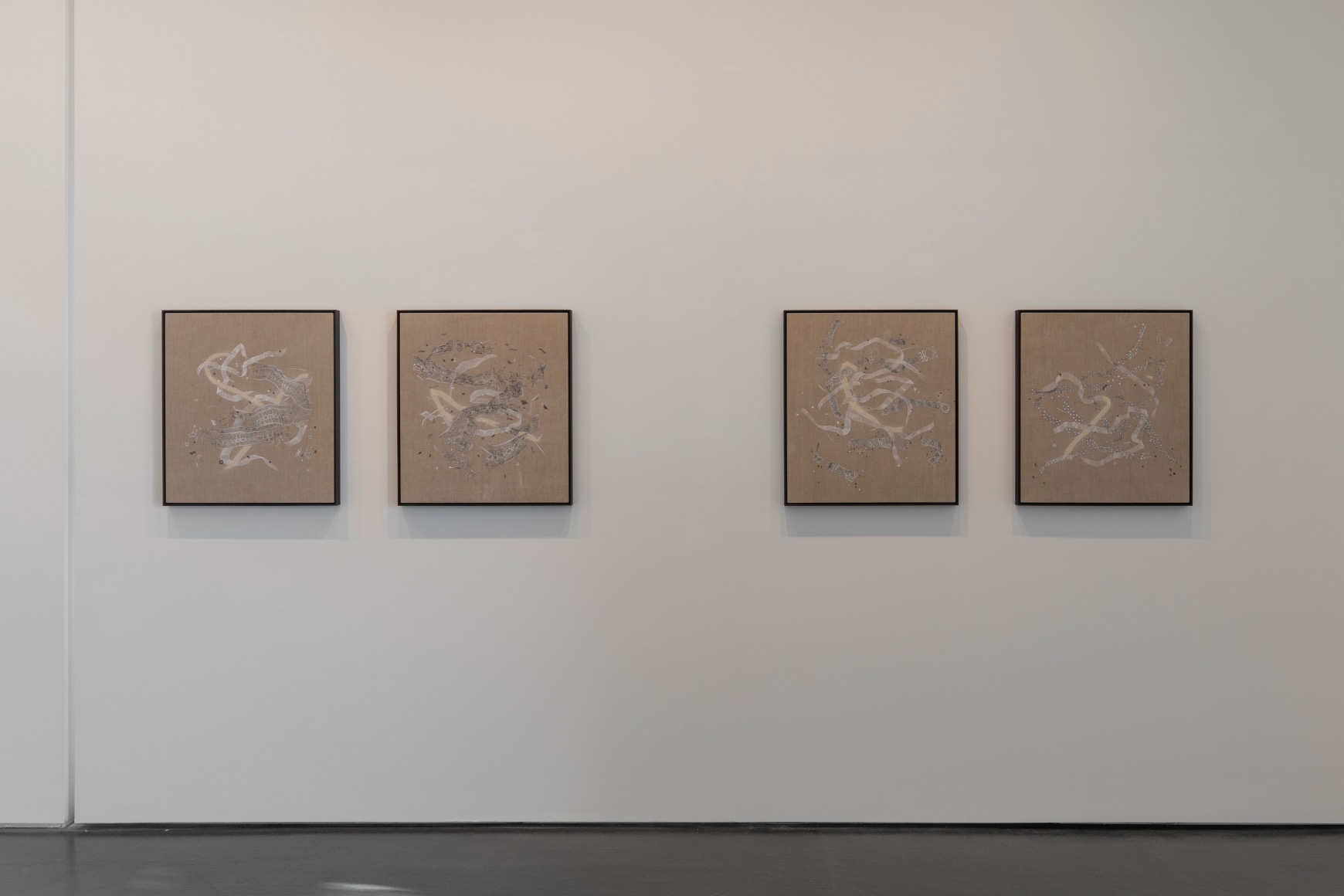 Solid Void, Asma Belhamar, Installation view at 421, Abu Dhabi, UAE, 2023